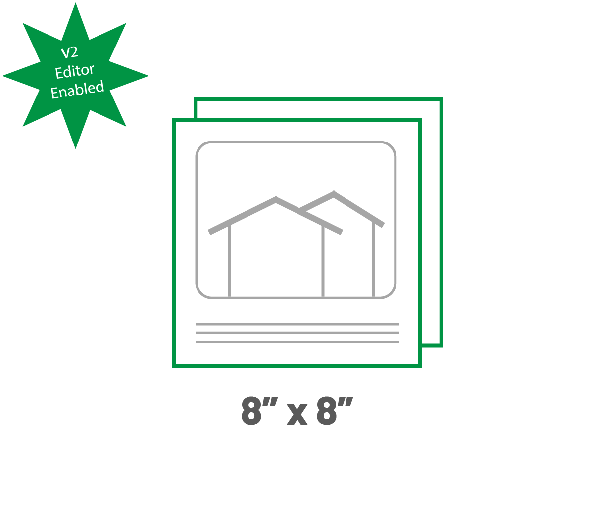 Upload - 8 x 8 Flyer - Double Sided