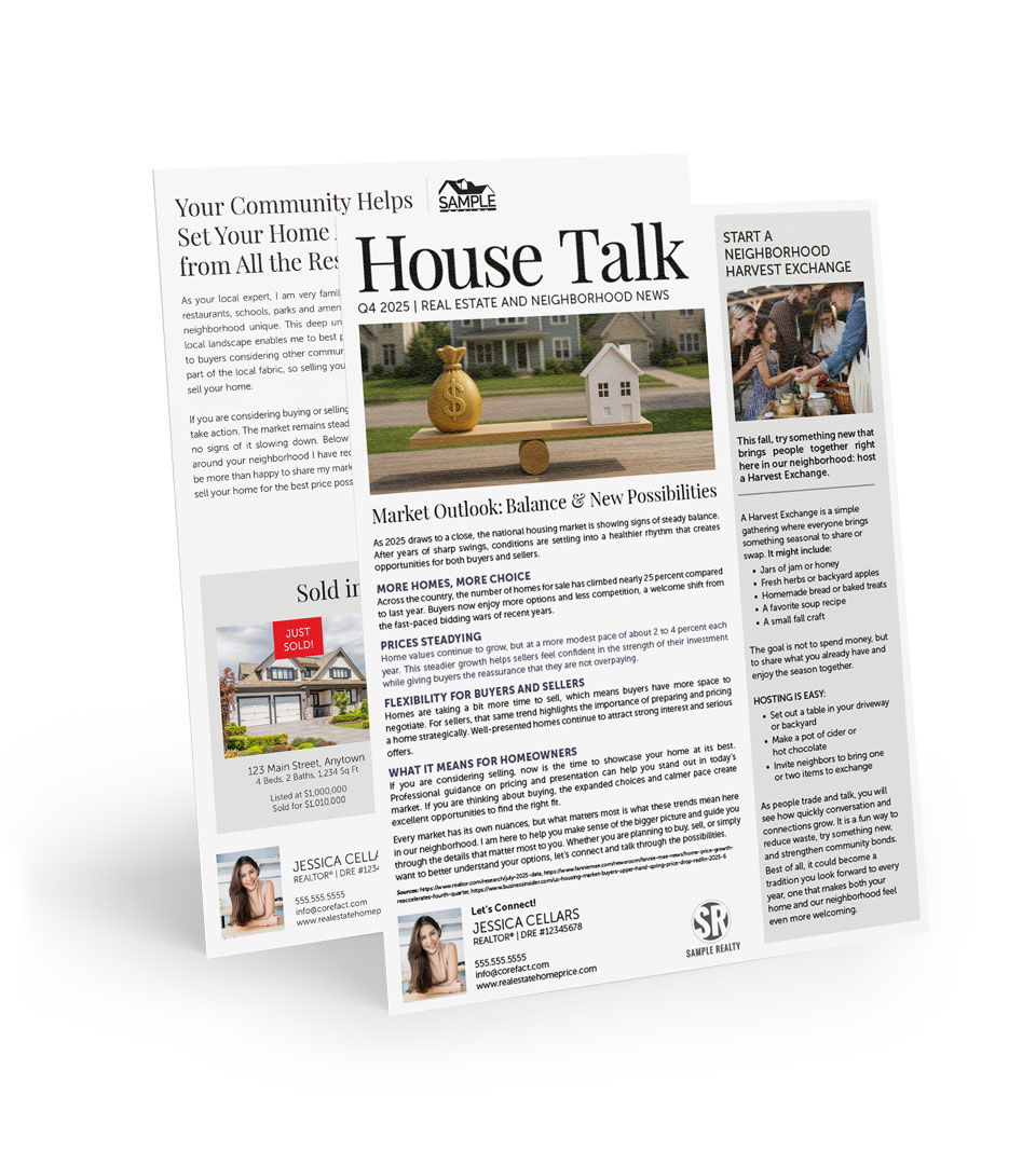 EDDM - House Talk Newsletter 2025 - Quarterly - Q4