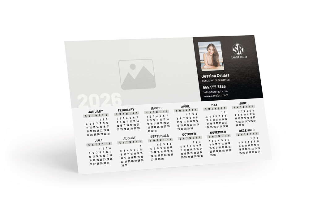 Calendar  Postcard  2026 -  Upload Your Own