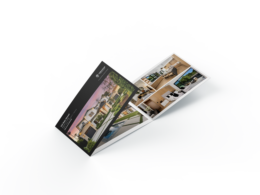 TriFold 6x9 - Property Brochure - Premium Showcase (Print Only)