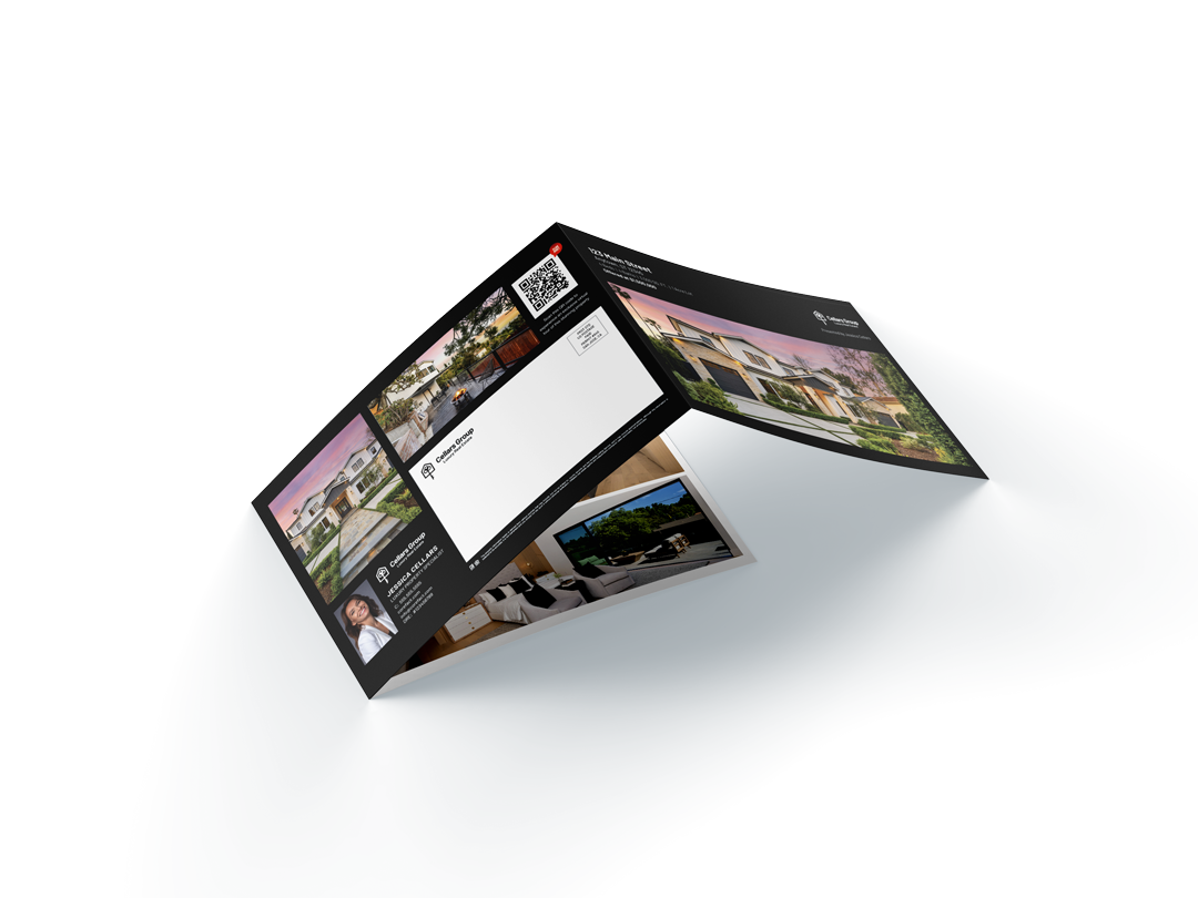 TriFold 6x9 - Property Brochure - Premium Showcase (Mailer)
