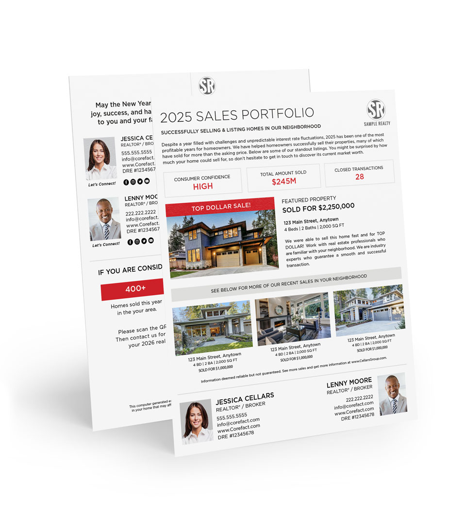 Sales Portfolio 2025 - Flat Mailer - Showcase (Team)
