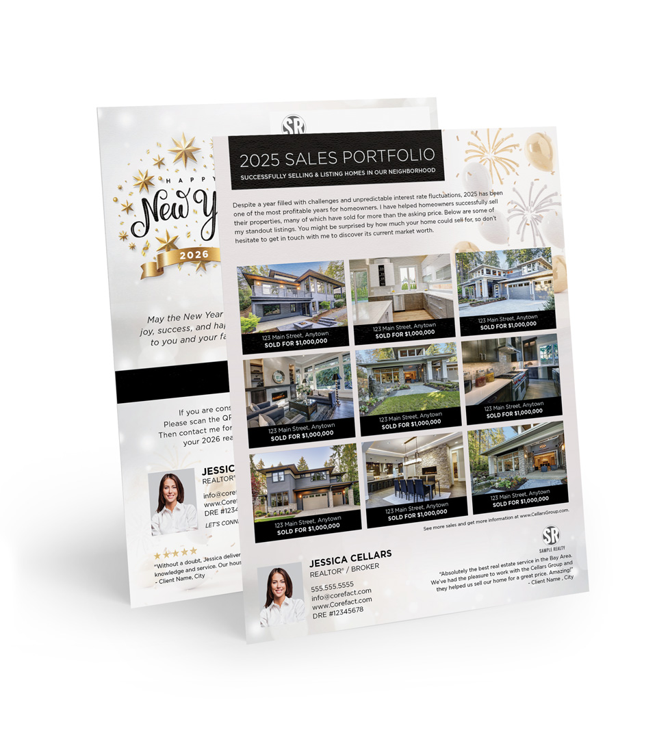 Sales Portfolio 2025 - Flat Mailer - Variable Color