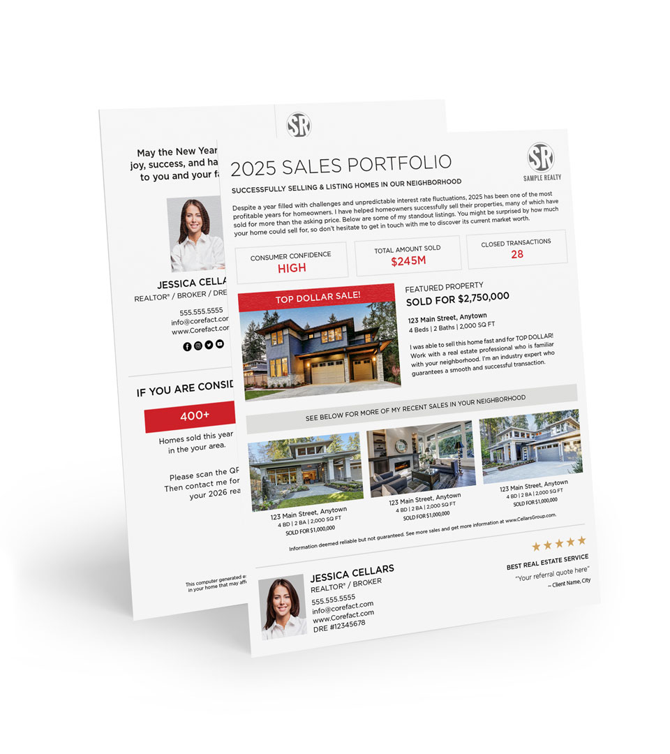 Sales Portfolio 2025 - Flat Mailer  - Showcase