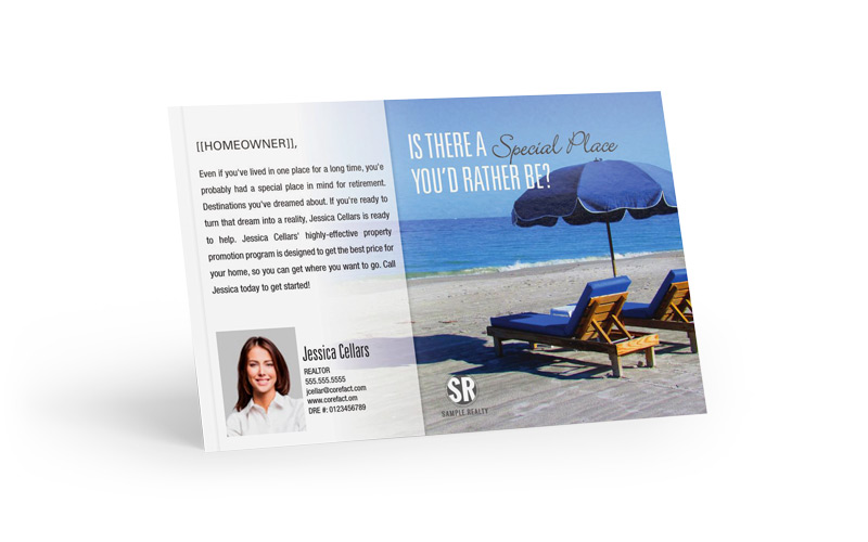 Senior Series Postcard - Dream Retirement Location