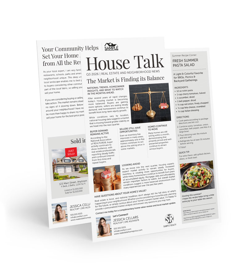 House Talk - EDDM Flat Mailer - Quarterly - Q3 2026