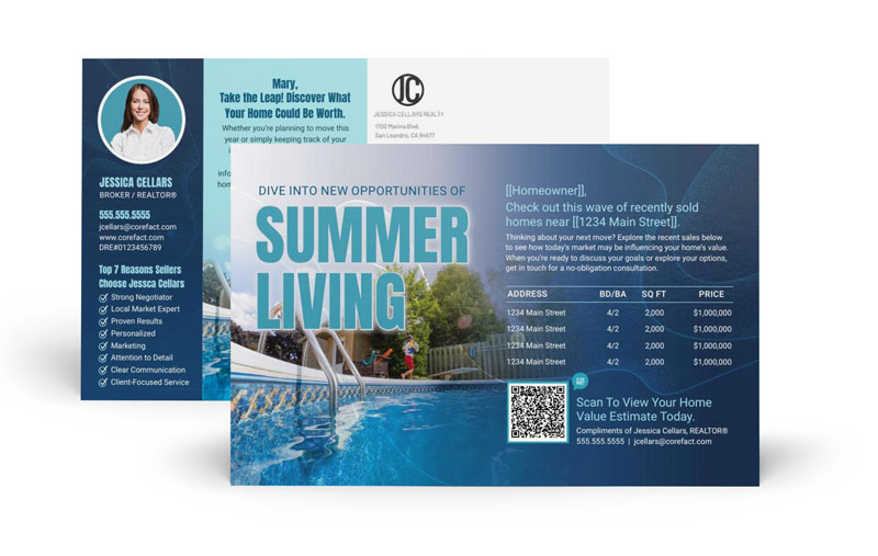 Seasonal Postcard -  Summer Living - Market Update (Manual) - Dive In