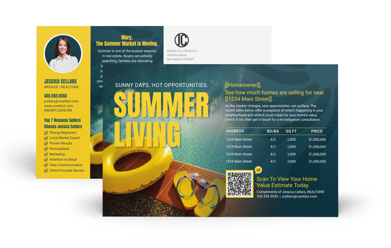 Seasonal Postcard -  Summer Living - Market Update (Manual) - Hot Opportunities