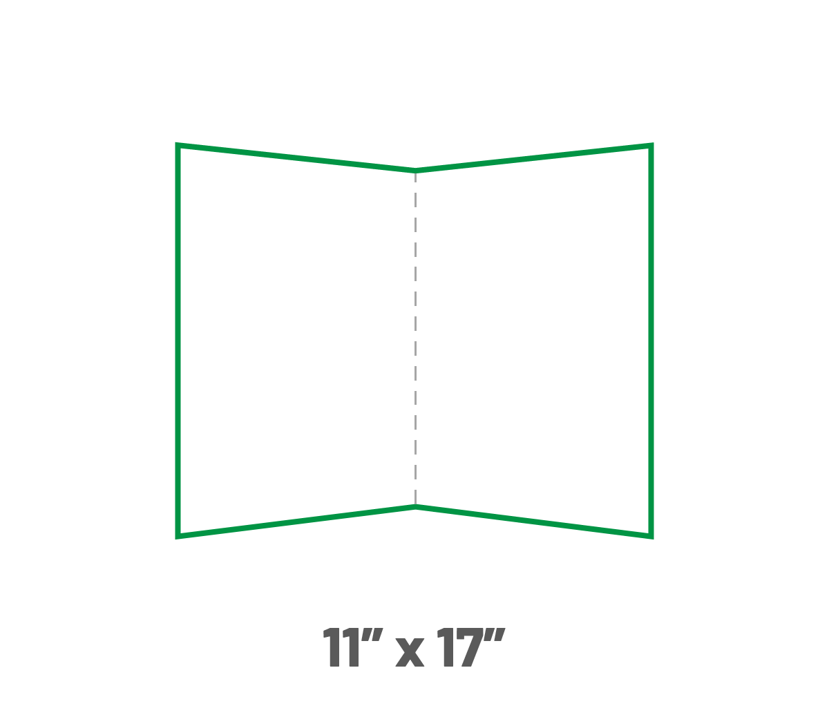 Upload 11 x 17 Folded Mailer - 4 Panel (Book Fold)
