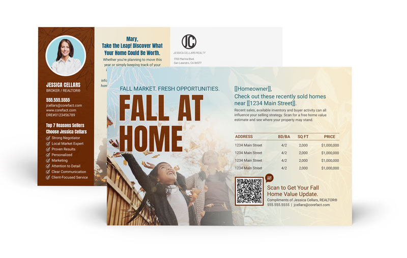 Seasonal Postcards - Fall at Home - Fresh Opportunities - Market Update (Manual)
