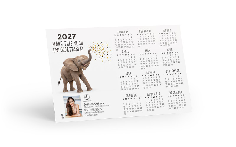 Calendar Magnet - 2027 - Bright Side (Mailer)