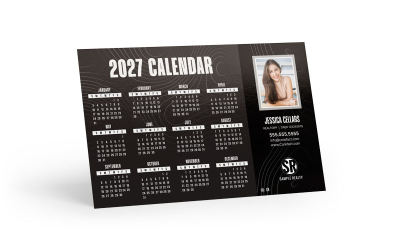 Calendar Magnet - 2027 - On The Map (Mailer)