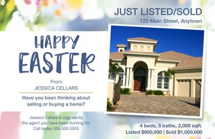 Corefact Seasonal - Just Listed/Sold Easter Corefact Seasonal - Just Listed/Sold Easter