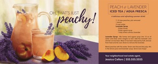 Corefact Seasonal - Peach & Lavender Iced Tea Corefact Seasonal - Peach & Lavender Iced Tea