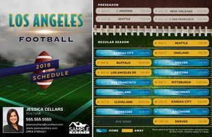 Corefact Magnets - FB LA Blue & Yellow (Mailer) Corefact Magnets - FB LA Blue & Yellow (Mailer)
