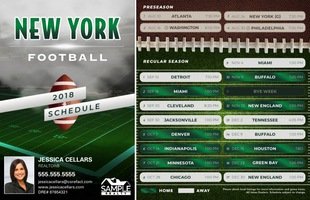 Corefact Magnets - FB NY Green White (Print Only) Corefact Magnets - FB NY Green White (Print Only)