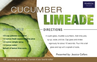 Corefact Recipe - Cucumber Limeade Corefact Recipe - Cucumber Limeade