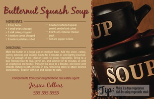 Corefact Recipe - Butternut Squash Soup Corefact Recipe - Butternut Squash Soup