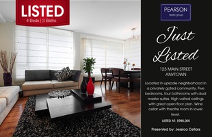 Corefact Just Listed - Black Bar 01 Corefact Just Listed - Black Bar 01