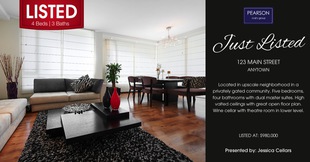 Corefact Just Listed - Black Bar 01 Corefact Just Listed - Black Bar 01