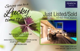 Corefact Seasonal - Just Listed/Sold Clover Corefact Seasonal - Just Listed/Sold Clover