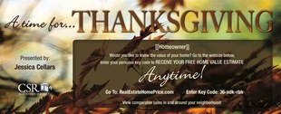 Corefact Seasonal - Home Estimate Thanksgiving Corefact Seasonal - Home Estimate Thanksgiving