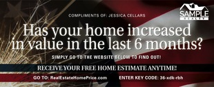 Corefact Seasonal - Home Estimate Patriotic Corefact Seasonal - Home Estimate Patriotic