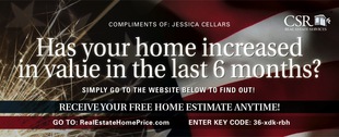 Corefact Seasonal - Home Estimate Patriotic Corefact Seasonal - Home Estimate Patriotic