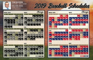 Corefact Magnets - Chicago Combo Baseball (Mailer) Corefact Magnets - Chicago Combo Baseball (Mailer)
