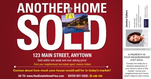 Corefact Tear Off BC - Just Sold Red Sign Corefact Tear Off BC - Just Sold Red Sign