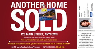 Corefact Tear Off BC - Just Sold Red Sign Corefact Tear Off BC - Just Sold Red Sign