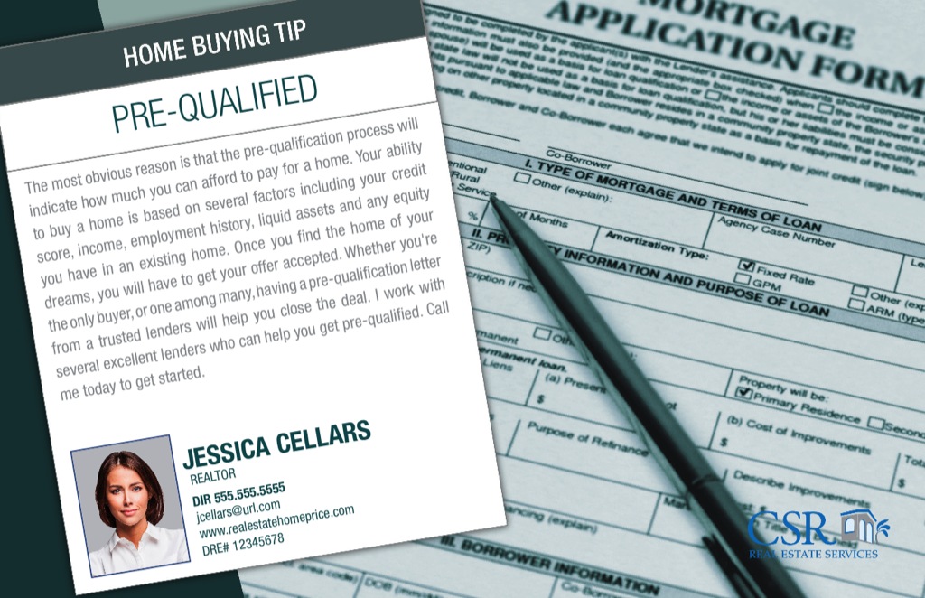 Corefact Series - Buyer Tips - Pre-Qualify Corefact Series - Buyer Tips - Pre-Qualify