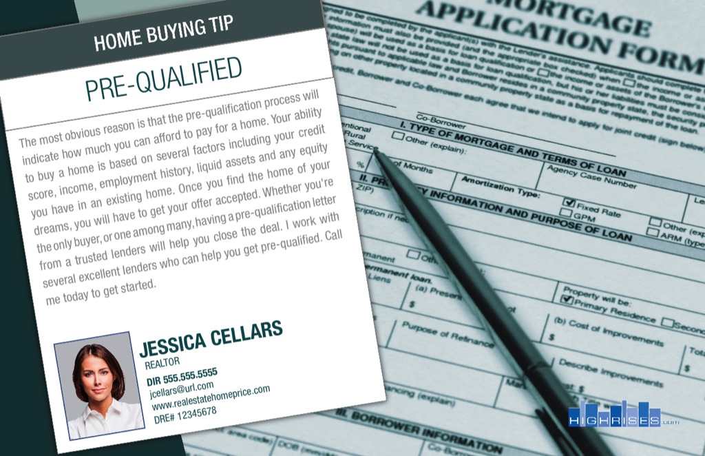 Corefact Series - Buyer Tips - Pre-Qualify Corefact Series - Buyer Tips - Pre-Qualify