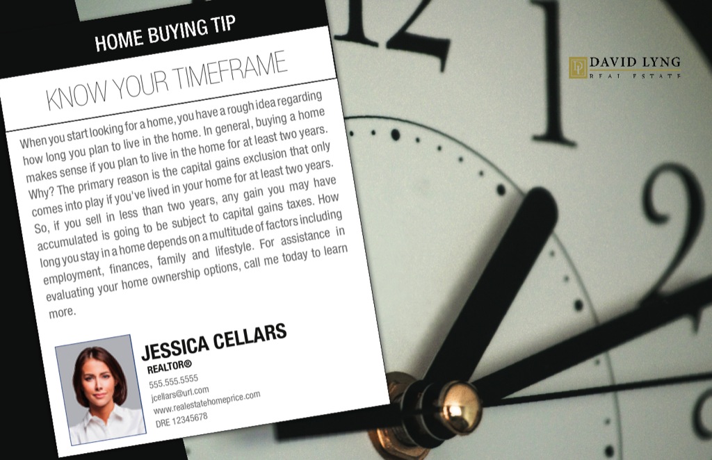 Corefact Series - Buyer Tips - Timeframe Corefact Series - Buyer Tips - Timeframe