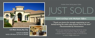 Corefact Just Sold - Testimonial - Classic Grey Corefact Just Sold - Testimonial - Classic Grey