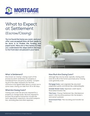 Corefact What to Expect at Settlement Corefact What to Expect at Settlement