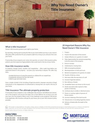 Corefact Why you need title Insurance (red couch flyer) Corefact Why you need title Insurance (red couch flyer)