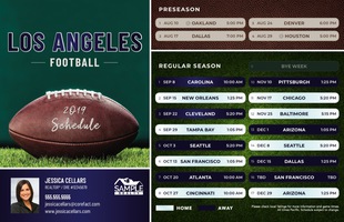 Corefact Magnets - FB LA Blue & Silver (Mailer) Corefact Magnets - FB LA Blue & Silver (Mailer)