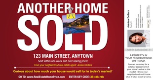 Corefact Tear Off BC - Just Sold Red Sign Corefact Tear Off BC - Just Sold Red Sign