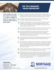 Corefact Title Insurance Value Proposition - AGENT Corefact Title Insurance Value Proposition - AGENT