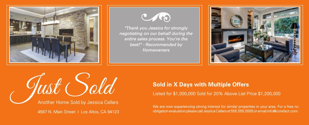 Corefact Just Sold - Testimonial Corefact Just Sold - Testimonial