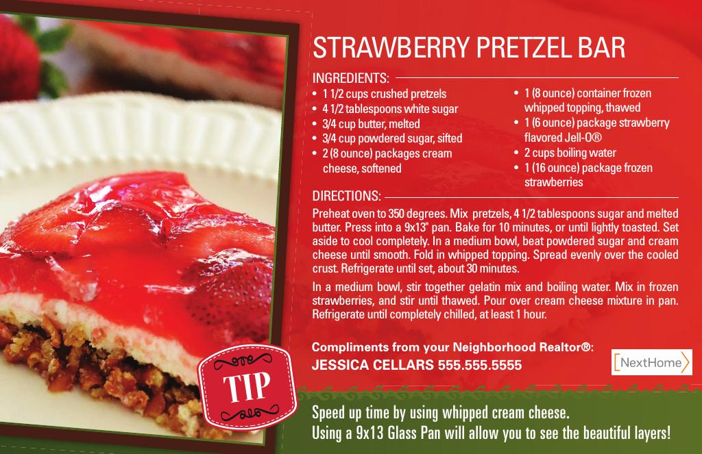 Corefact Strawberry Pretzel Bar Corefact Strawberry Pretzel Bar