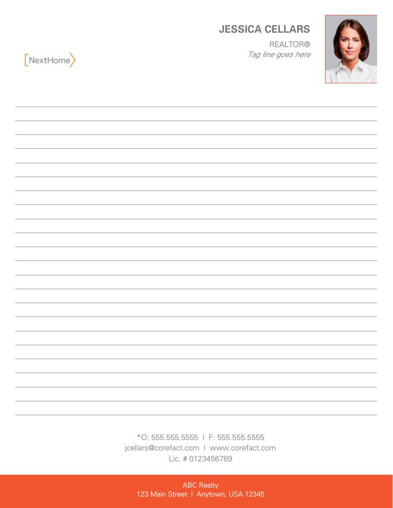 Corefact NextHome - 8.5 x 11 Notepad Corefact NextHome - 8.5 x 11 Notepad