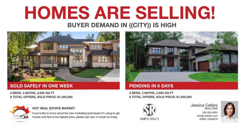 Corefact Hot Market - Just Sold - Homes are Selling! Corefact Hot Market - Just Sold - Homes are Selling!