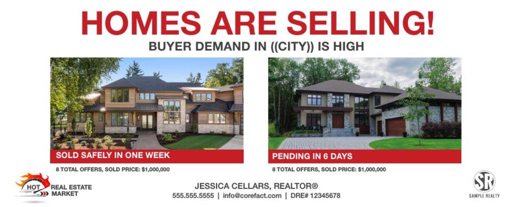 Corefact Hot Market - Just Sold - Homes are Selling! Corefact Hot Market - Just Sold - Homes are Selling!