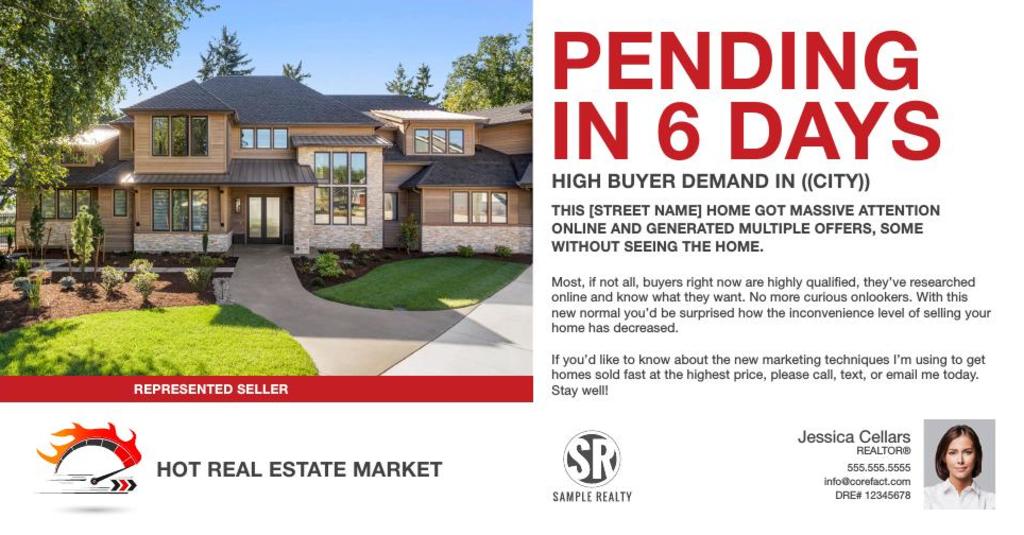 Corefact Hot Market - Just Sold - Pending in... Corefact Hot Market - Just Sold - Pending in...