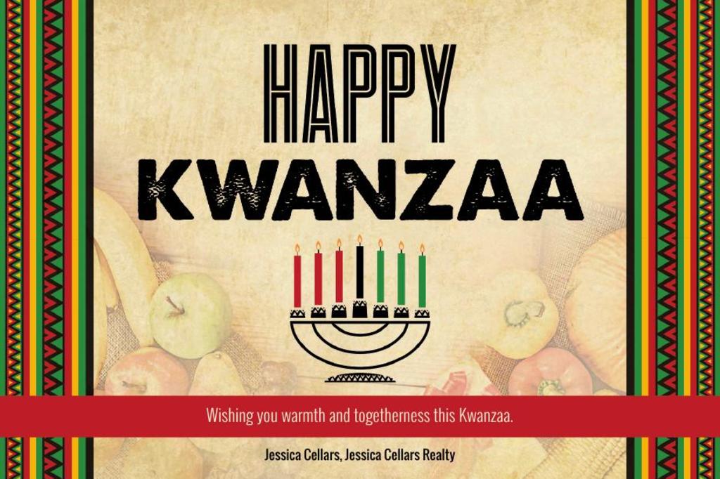 Corefact Seasonal - Happy Kwanzaa Corefact Seasonal - Happy Kwanzaa