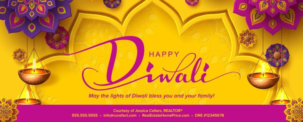 Corefact Seasonal - Happy Diwali Gold Corefact Seasonal - Happy Diwali Gold