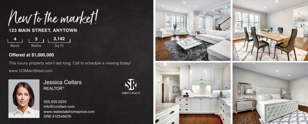 Corefact Just Listed - Chalkboard 02 Corefact Just Listed - Chalkboard 02