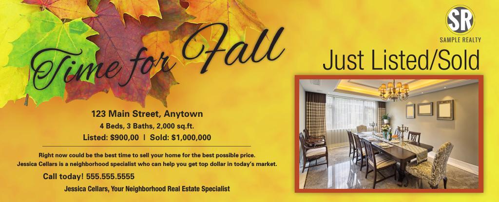 Corefact Seasonal - Just List/Sold Fall Corefact Seasonal - Just List/Sold Fall
